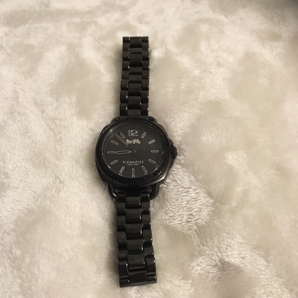 Coach | Jewelry | Coach Black Womans Watch | Poshmark